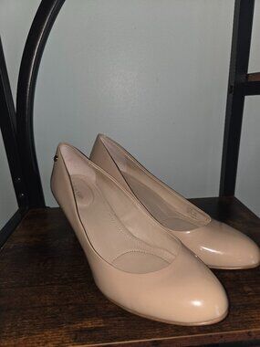 Calvin Klein Nude Wedge heel